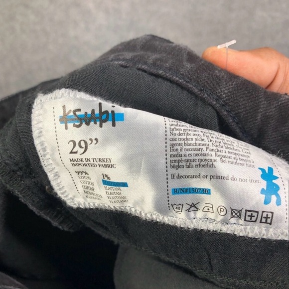 Ksubi Chitch Boneyard Skinny Fit Jeans Black KM-82 Size 29 Mens Designer - Picture 4 of 12